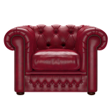Shackleton Chesterfield Fåtölj Old English Gamay