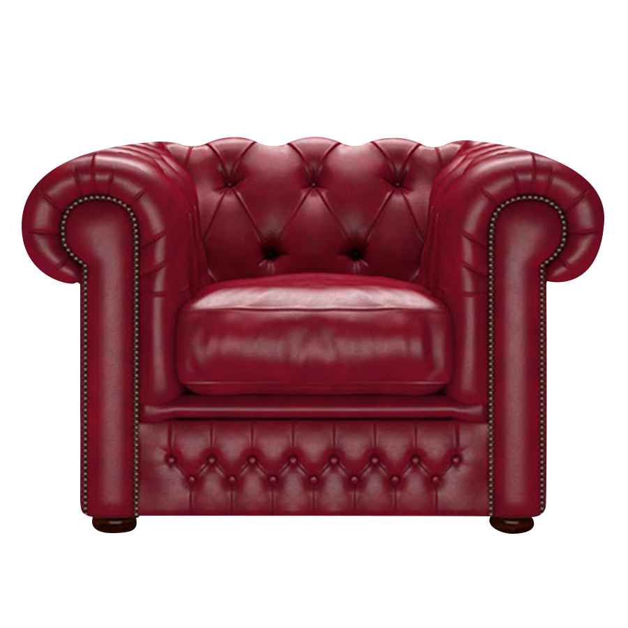 Ladda upp bild till gallerivisning, Shackleton Chesterfield Fåtölj Old English Gamay
