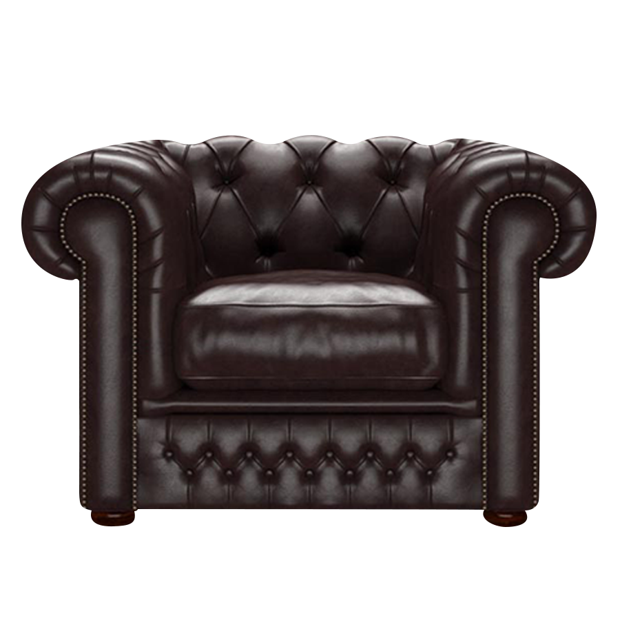 Shackleton Chesterfield Fåtölj Old English Smoke