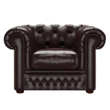 Shackleton Chesterfield Fåtölj Old English Smoke