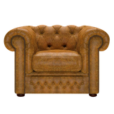 Shackleton Chesterfield Fåtölj Tudor Mustard