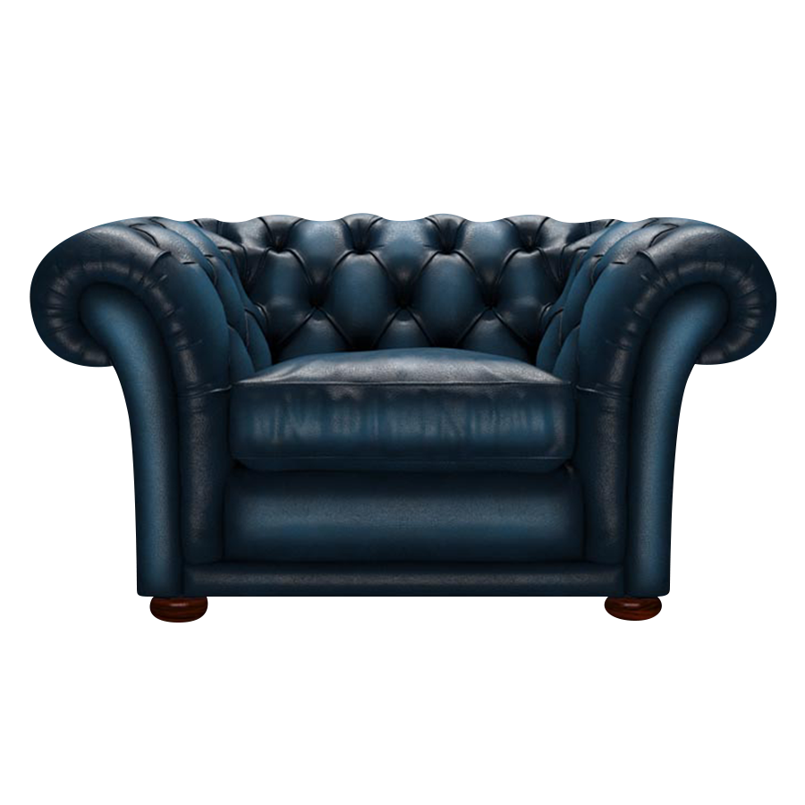 Shakespeare Chesterfield Fåtölj Antique Blue