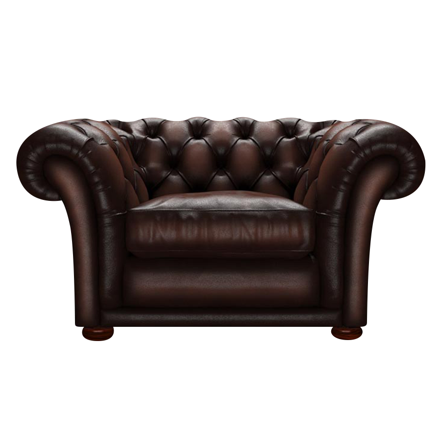 Shakespeare Chesterfield Fåtölj Antique Brown