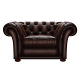 Shakespeare Chesterfield Fåtölj Antique Brown