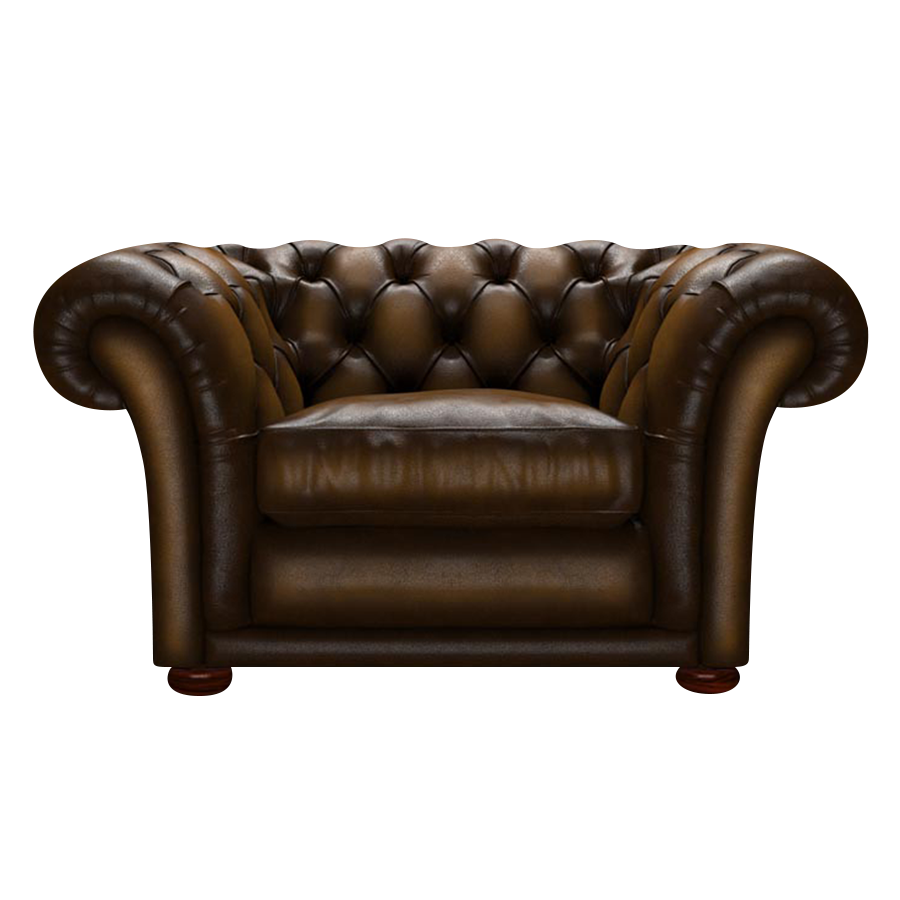 Shakespeare Chesterfield Fåtölj Antique Gold
