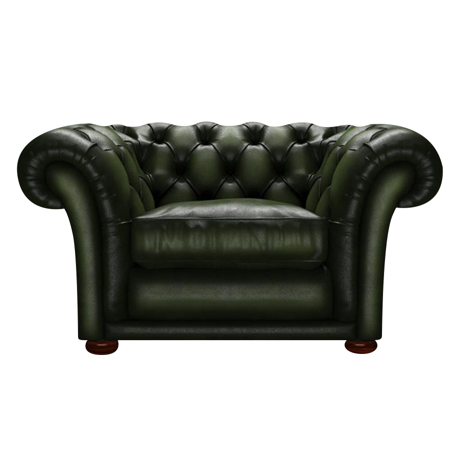 Shakespeare Chesterfield Fåtölj Antique Green