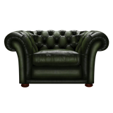 Shakespeare Chesterfield Fåtölj Antique Green