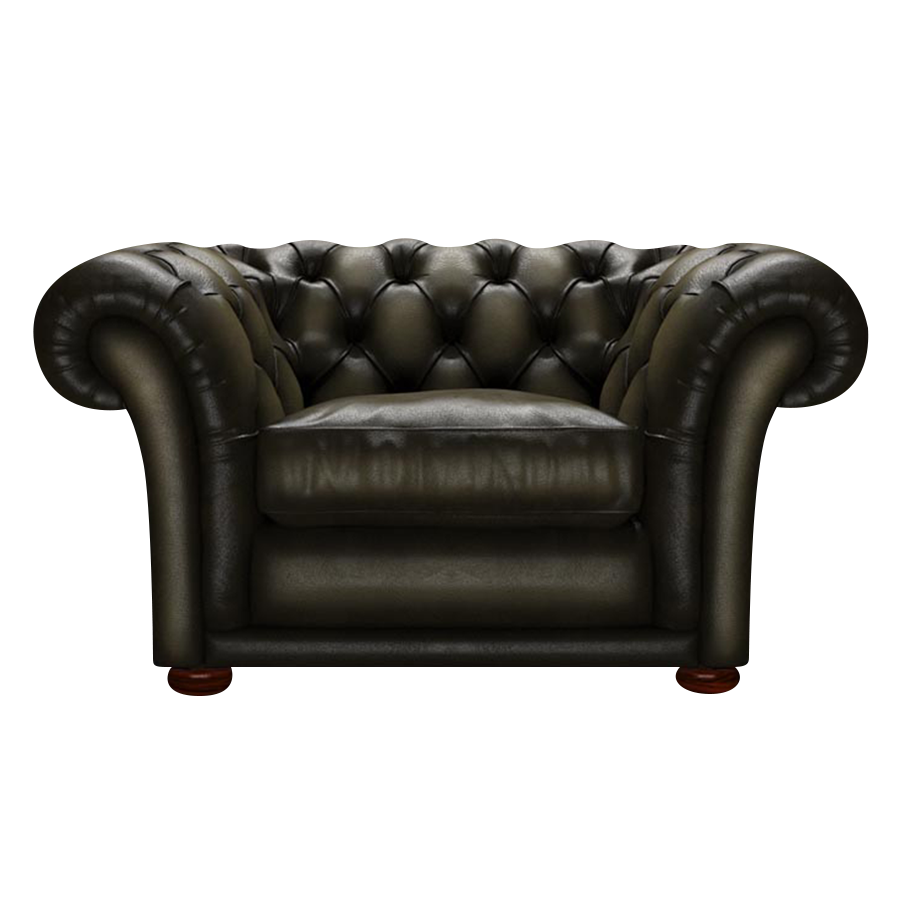 Shakespeare Chesterfield Fåtölj Antique Olive