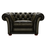 Shakespeare Chesterfield Fåtölj Antique Olive