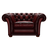 Shakespeare Chesterfield Fåtölj Antique Red