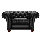 Shakespeare Chesterfield Fåtölj Birch Black