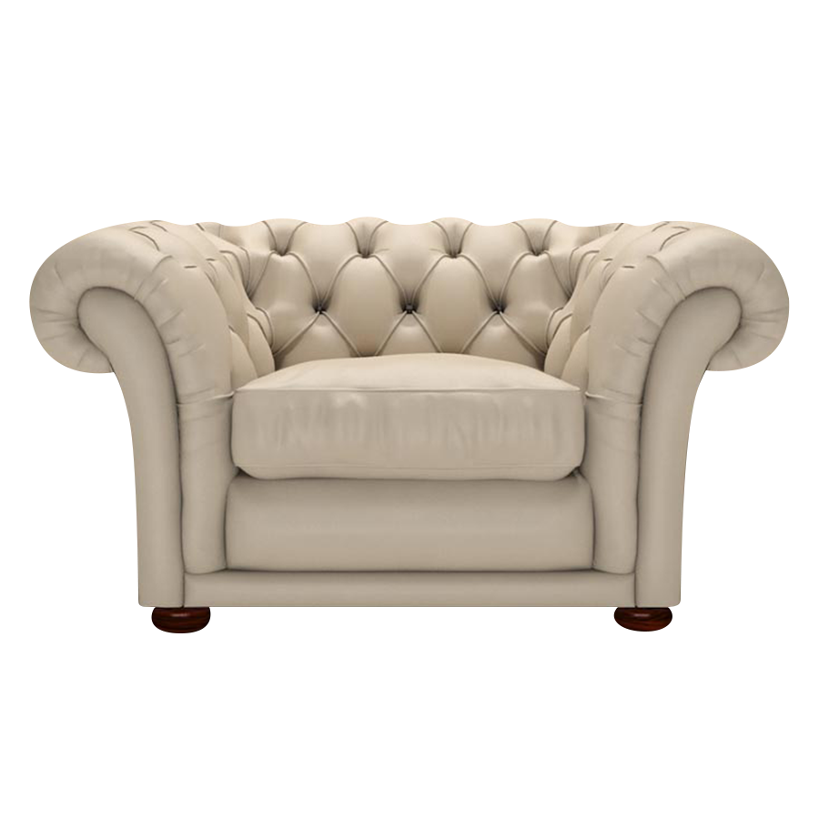 Shakespeare Chesterfield Fåtölj Birch Blush Beige