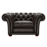 Shakespeare Chesterfield Fåtölj Birch Brown