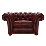 Shakespeare Chesterfield Fåtölj Etna Red