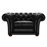 Shakespeare Chesterfield Fåtölj Old English Black