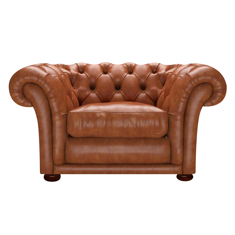Shakespeare Chesterfield Fåtölj Old English Bruciato