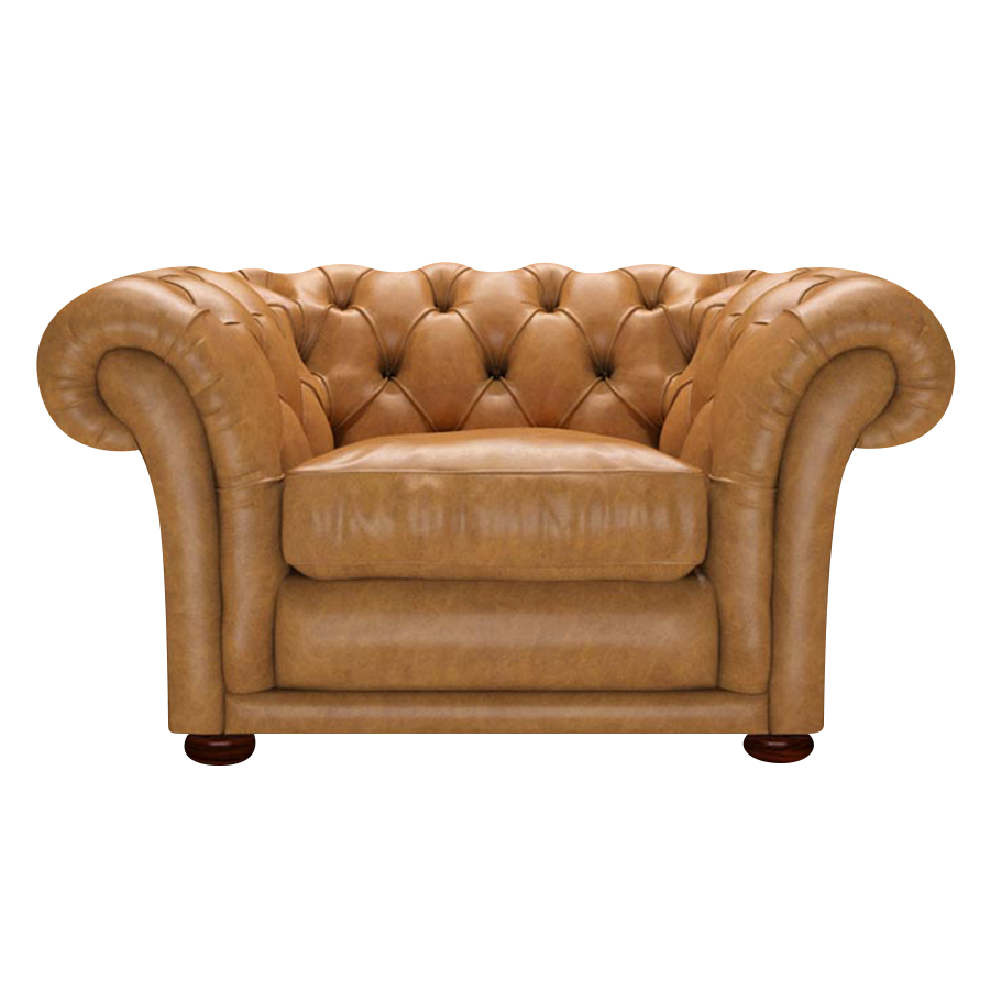 Shakespeare Chesterfield Fåtölj Old English Buckskin