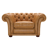 Shakespeare Chesterfield Fåtölj Old English Buckskin