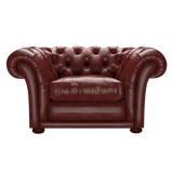 Shakespeare Chesterfield Fåtölj Old English Chestnut