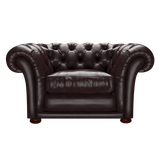 Shakespeare Chesterfield Fåtölj Old English Smoke