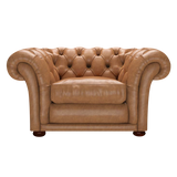 Shakespeare Chesterfield Fåtölj Old English Tan