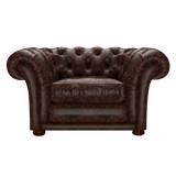 Shakespeare Chesterfield Fåtölj Tudor Mahogany