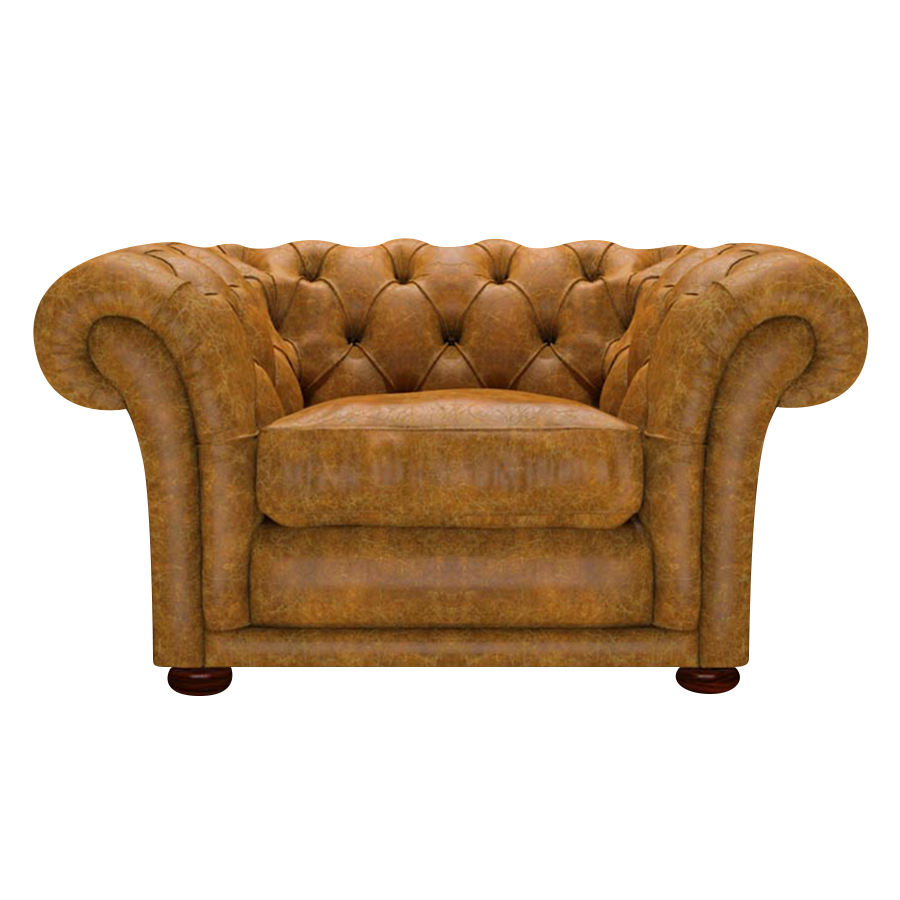 Shakespeare Chesterfield Fåtölj Tudor Mustard