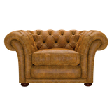 Shakespeare Chesterfield Fåtölj Tudor Mustard