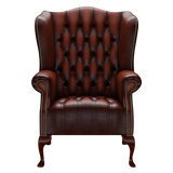 Wade Chesterfield Fåtölj Antique Chestnut