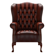 Wade Chesterfield Fåtölj Antique Chestnut