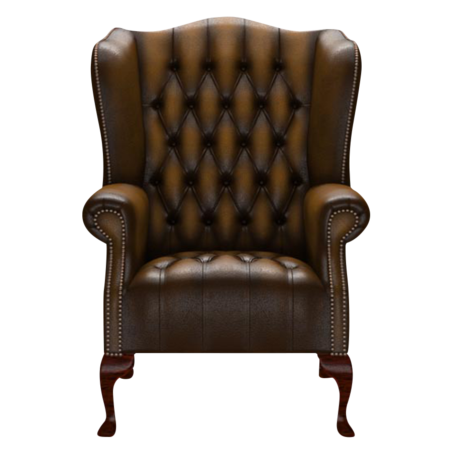 Wade Chesterfield Fåtölj Antique Gold
