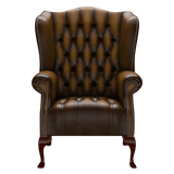 Wade Chesterfield Fåtölj Antique Gold