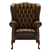 Wade Chesterfield Fåtölj Antique Gold