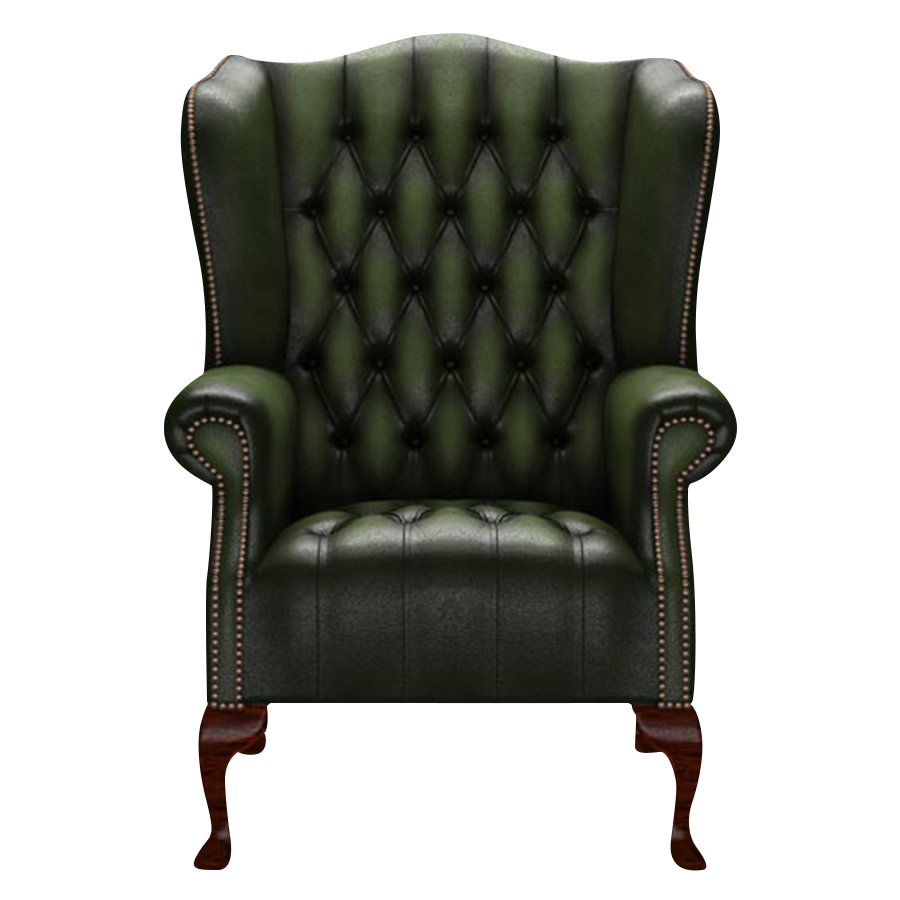 Wade Chesterfield Fåtölj Antique Green
