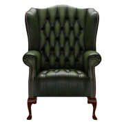 Wade Chesterfield Fåtölj Antique Green