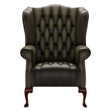 Wade Chesterfield Fåtölj Antique Olive