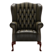 Wade Chesterfield Fåtölj Antique Olive