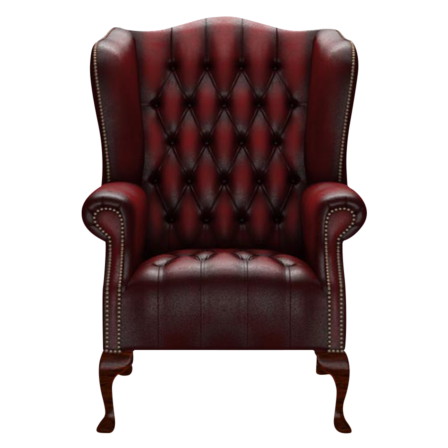 Wade Chesterfield Fåtölj Antique Red