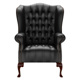 Wade Chesterfield Fåtölj Birch Black