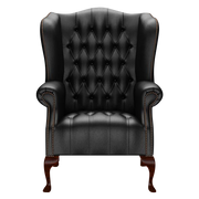 Wade Chesterfield Fåtölj Birch Black