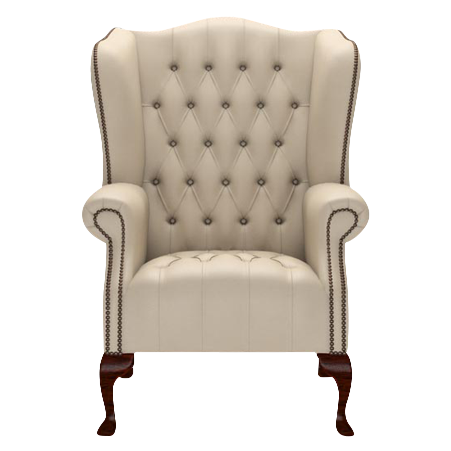 Wade Chesterfield Fåtölj Birch Blush Beige
