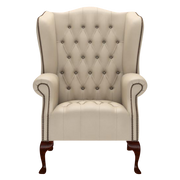 Wade Chesterfield Fåtölj Birch Blush Beige