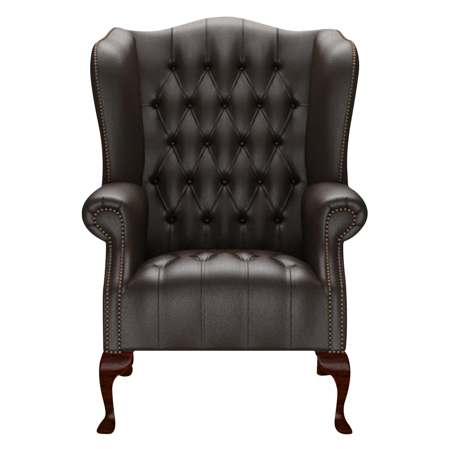 Wade Chesterfield Fåtölj Birch Brown