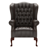 Wade Chesterfield Fåtölj Birch Brown