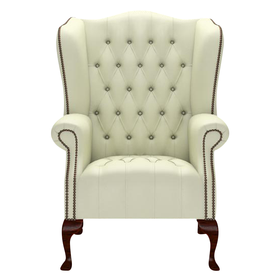 Wade Chesterfield Fåtölj Birch Cream