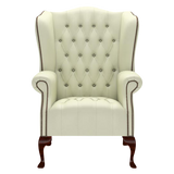 Wade Chesterfield Fåtölj Birch Cream