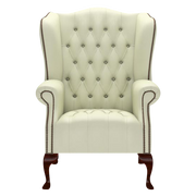 Wade Chesterfield Fåtölj Birch Cream