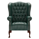 Wade Chesterfield Fåtölj Birch Forest Green