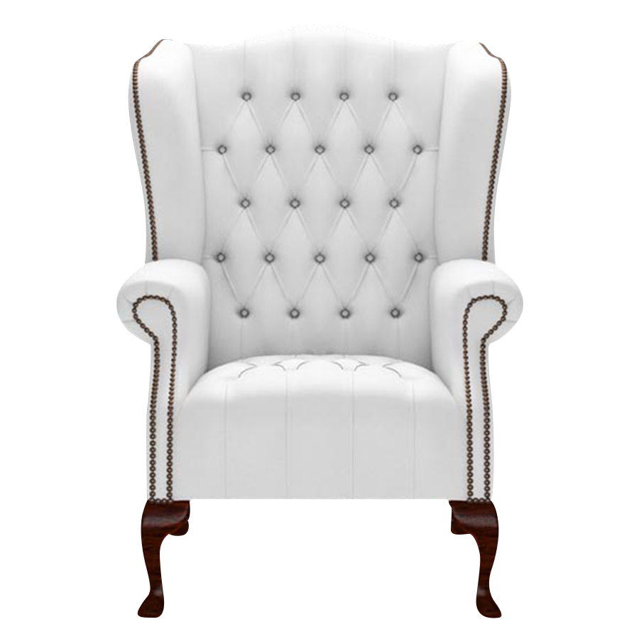 Wade Chesterfield Fåtölj Birch White