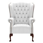 Wade Chesterfield Fåtölj Birch White